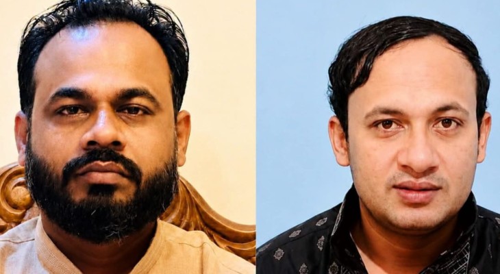 রামগঞ্জে কাউন্সিলর সহ দুই যুবলীগ নেতা গ্রেফতার